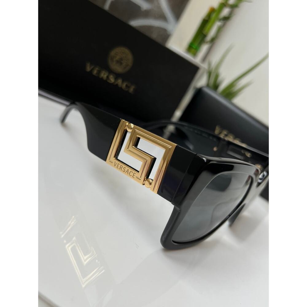 NEW Versace VE4402 GB1/87 Black Sunglasses - Picture 6 of 9